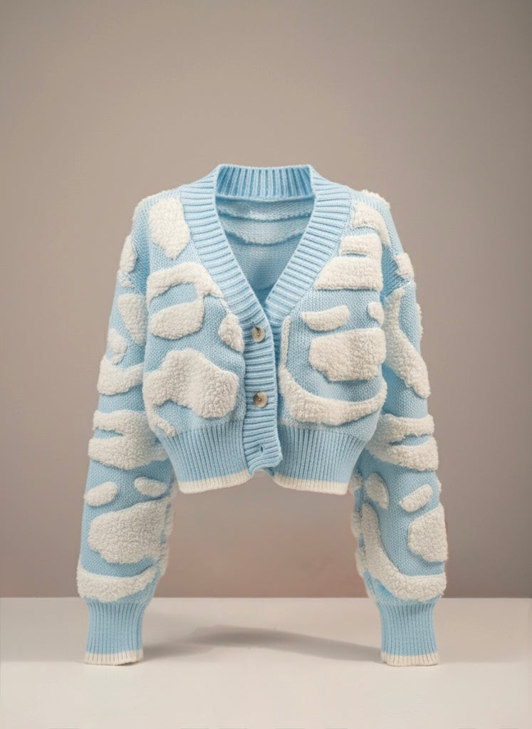 Blue Whispers Sweater