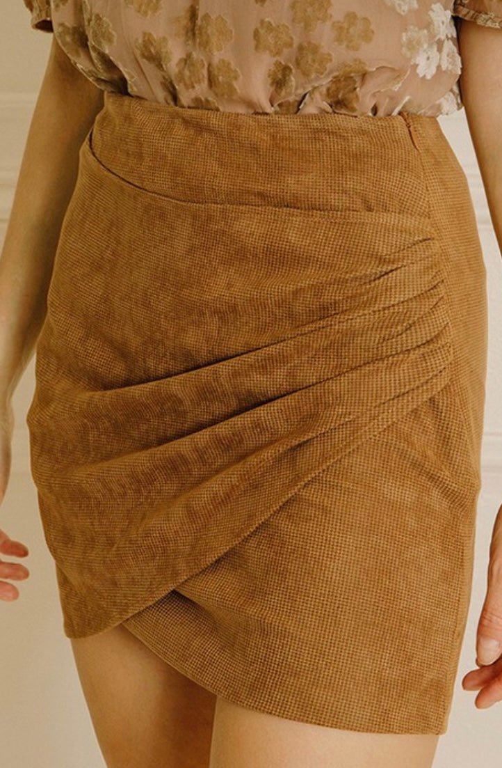 Camel Skirt - Pretty Prissy Pieces
