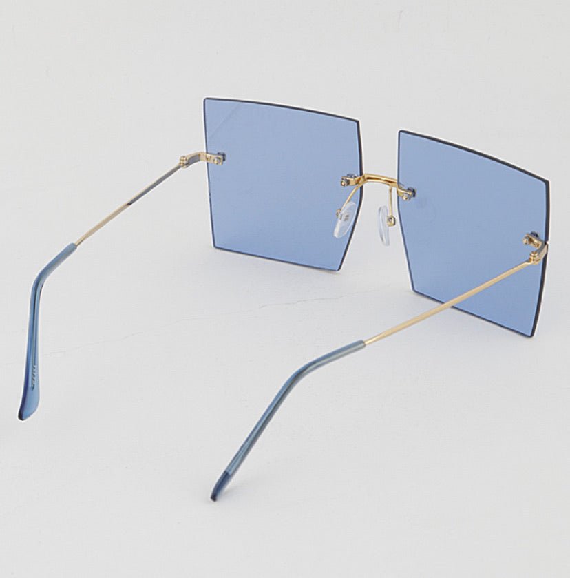 Color Block square sunglasses - Pretty Prissy Pieces sunglasses