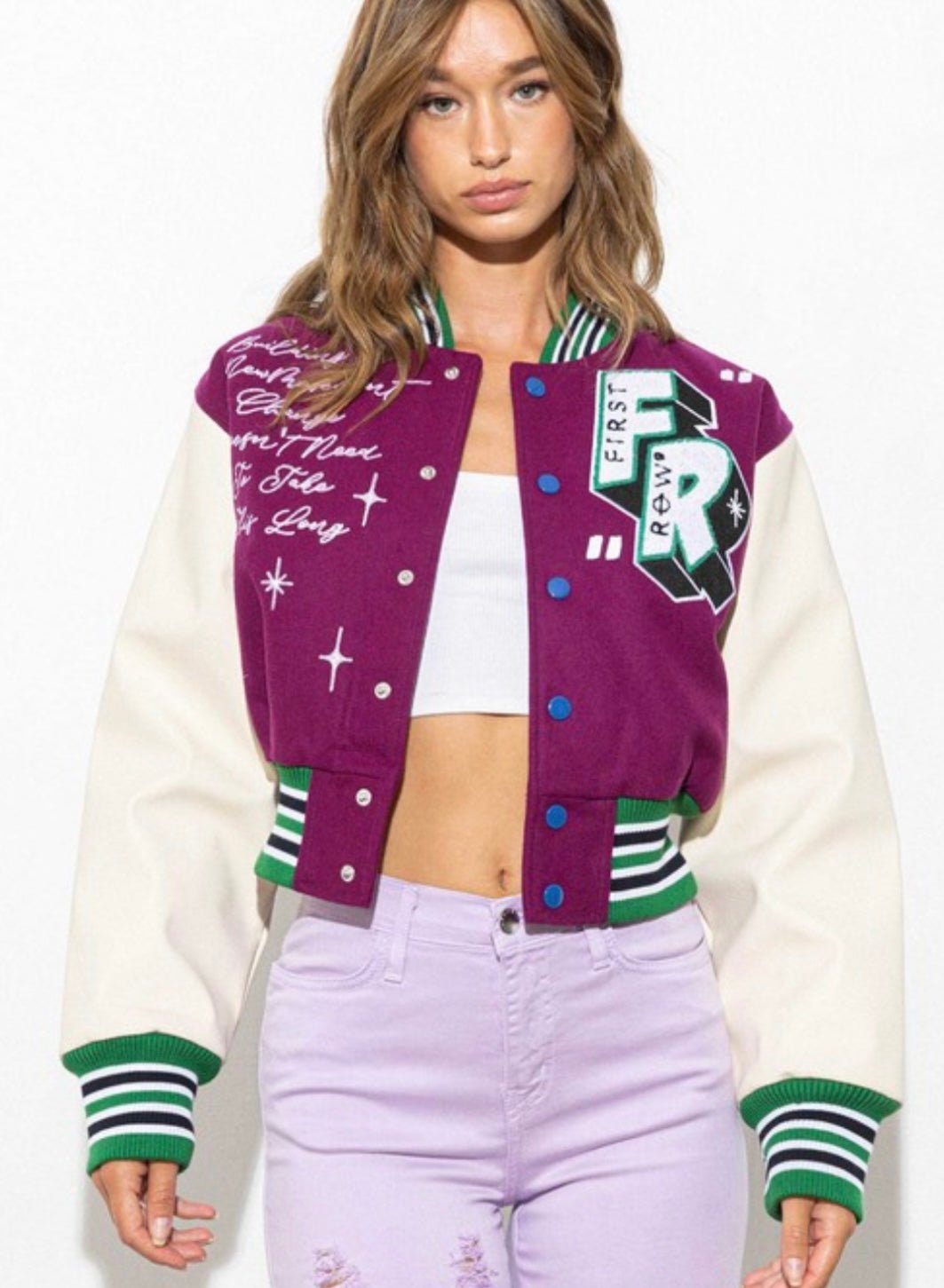 EASY LIVING LIMITED EDITION varsity jacket - Pretty Prissy Pieces Jacket