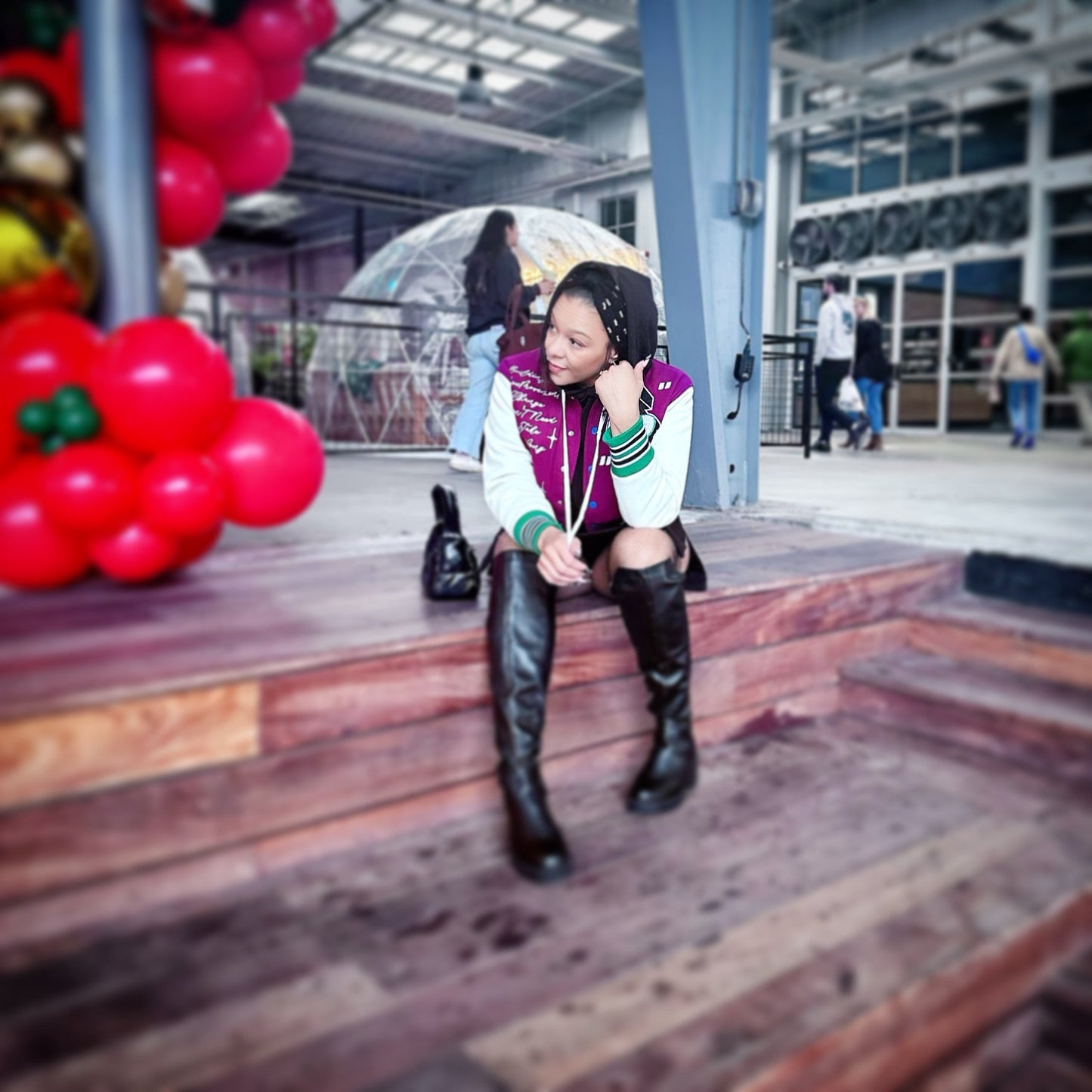 EASY LIVING LIMITED EDITION varsity jacket - Pretty Prissy Pieces Jacket