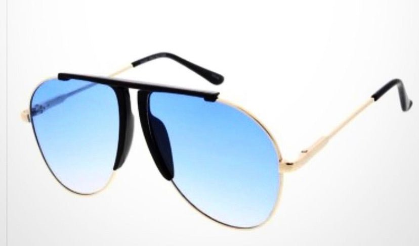Getting it Unisex Metal Aviator sunglasses - Pretty Prissy Pieces sunglasses