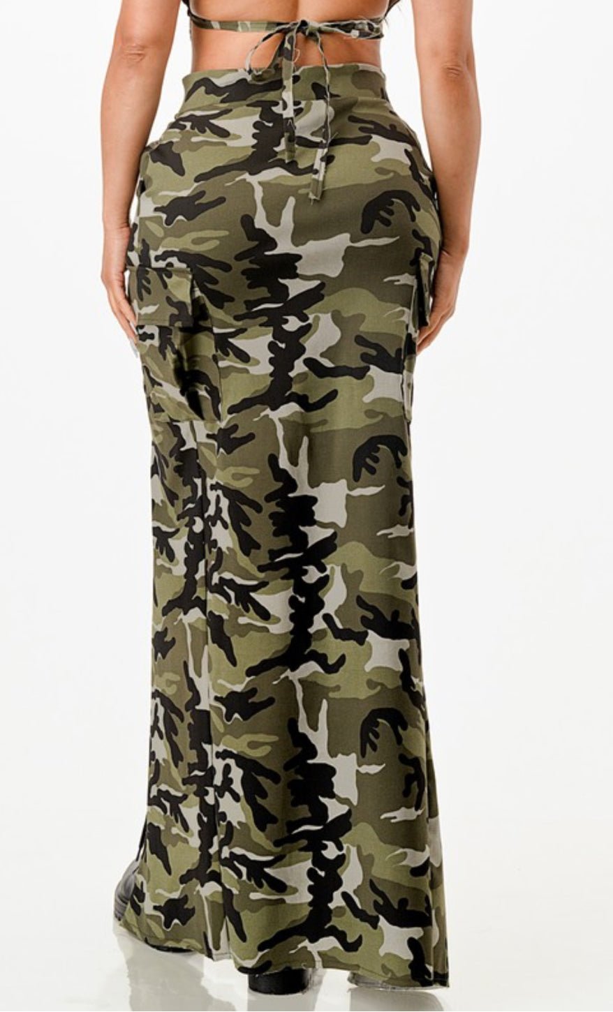 Lolita Army fatigue 2 piece skirt set - Pretty Prissy Pieces2 piece skirt set