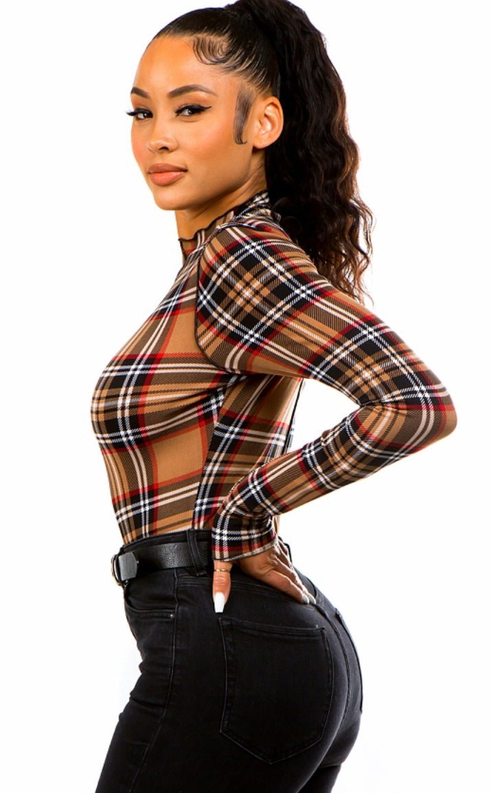 Luxxxy bodysuit - Pretty Prissy Pieces Bodysuit ,stretch long sleeve