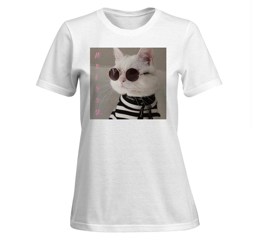 Prissy Kitty T - Pretty Prissy Pieces top