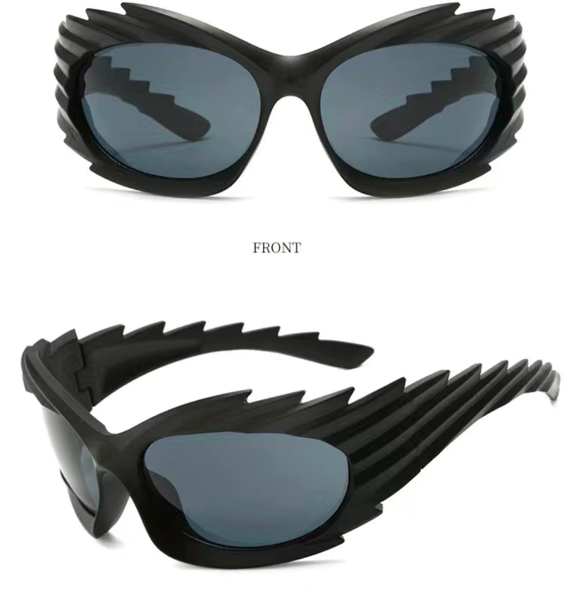 Space Face (black) Sunglasses - Pretty Prissy Pieces sunglasses