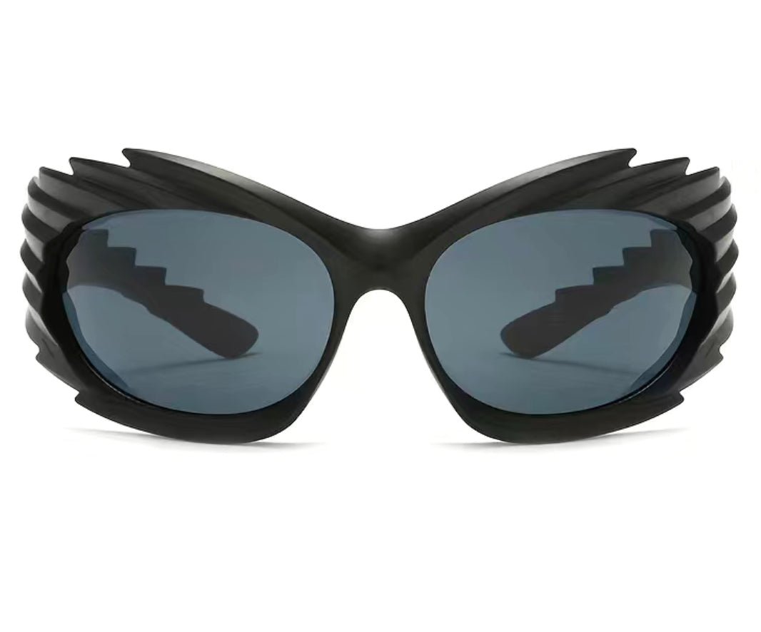 Space Face (black) Sunglasses - Pretty Prissy Pieces sunglasses