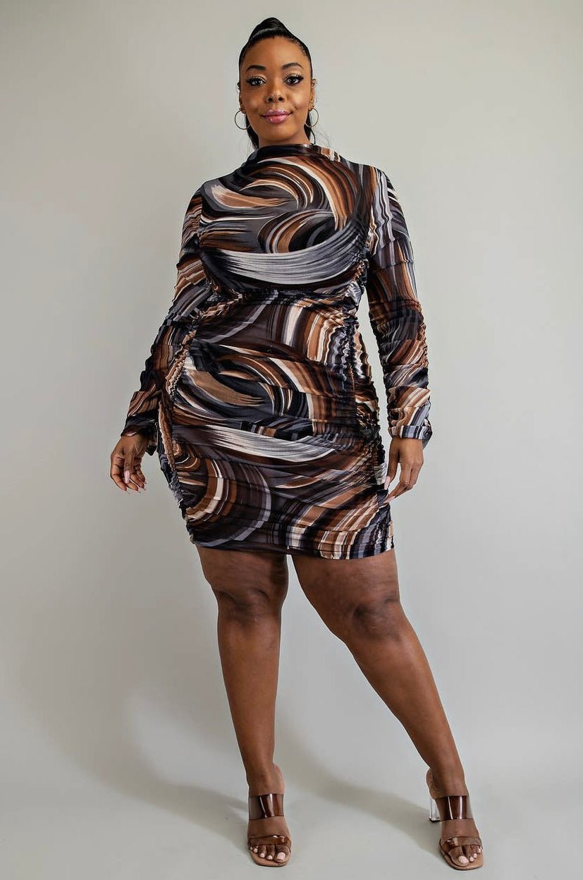 That Girl Mesh Dress - Pretty Prissy Pieces dress