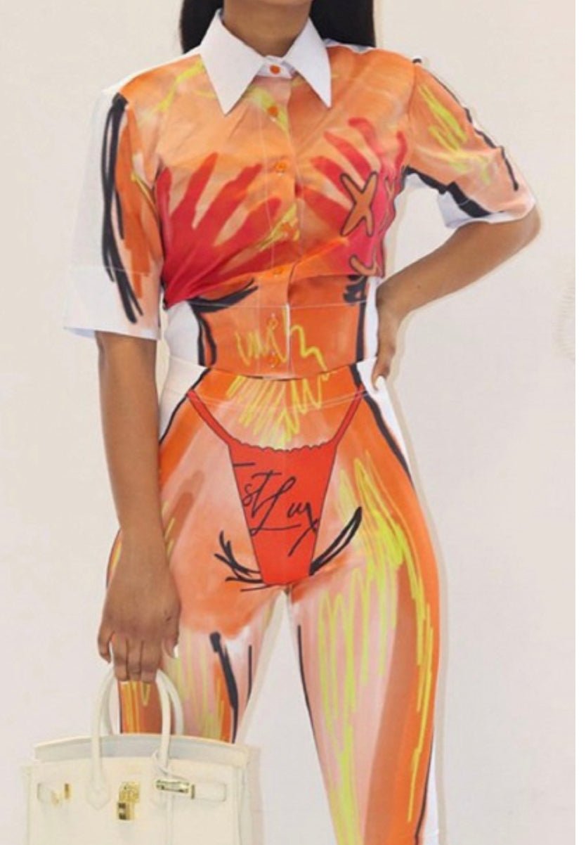 Tokyo 2 piece set - Pretty Prissy Pieces Clothing