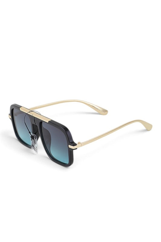 Men’s Luxury Box Pilot Sunglasses | UV400 Protection