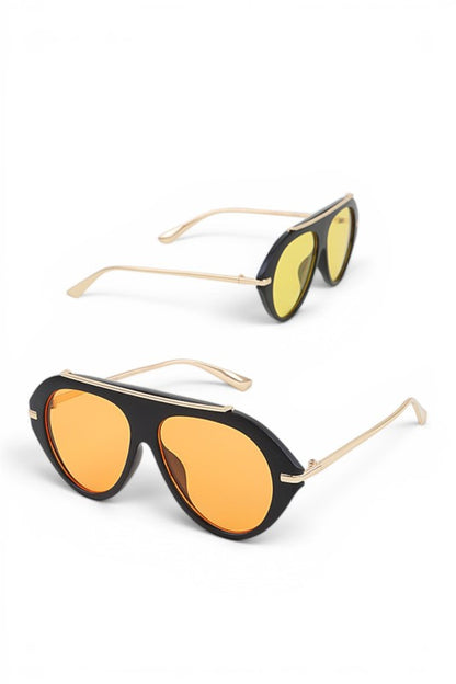 Women’s Top Notch Aviator Sunglasses | UV400 Protection