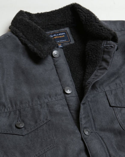 Sherpa & Suede Trucker Jacket
