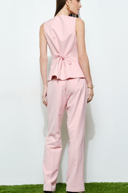 The First Lady 2 Piece Pant Suit Set | Tailored Pant Suit Set | Pretty Prissy Pieces