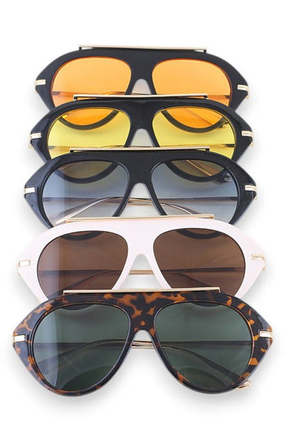 Women’s Top Notch Aviator Sunglasses | UV400 Protection