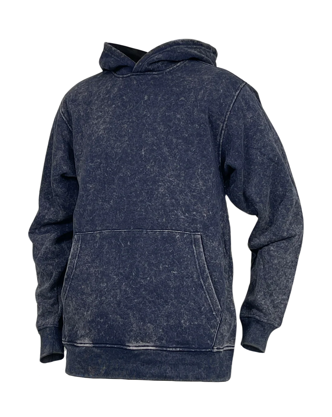 True Story Acid Wash Fleece Stacked Pants and Hoodie Set