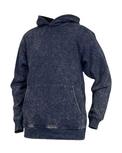True Story Acid Wash Fleece Stacked Pants and Hoodie Set
