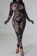 Load image into Gallery viewer, Dark Garden Gloved Bodysuit