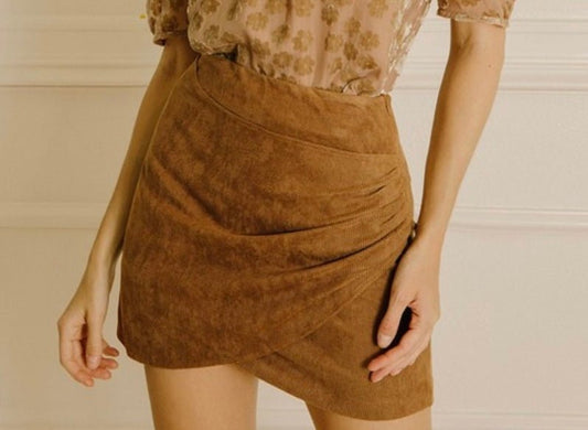 Camel Skirt - Pretty Prissy Pieces