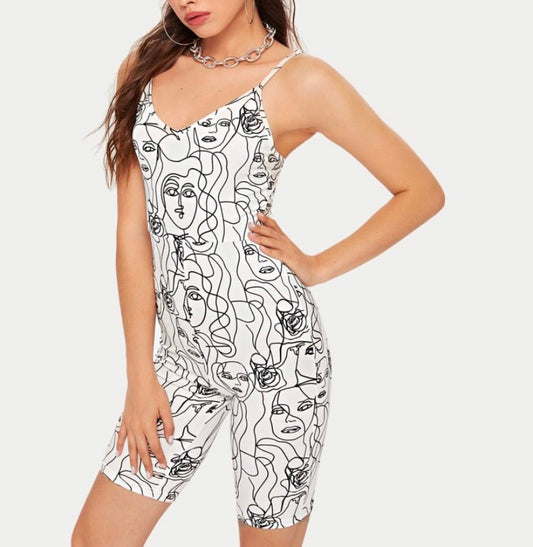 Mona art romper - Pretty Prissy Pieces