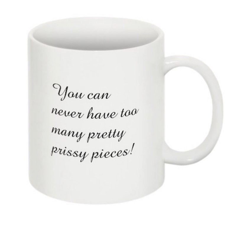 Prissy Kitty coffee cup - Pretty Prissy Pieces cup