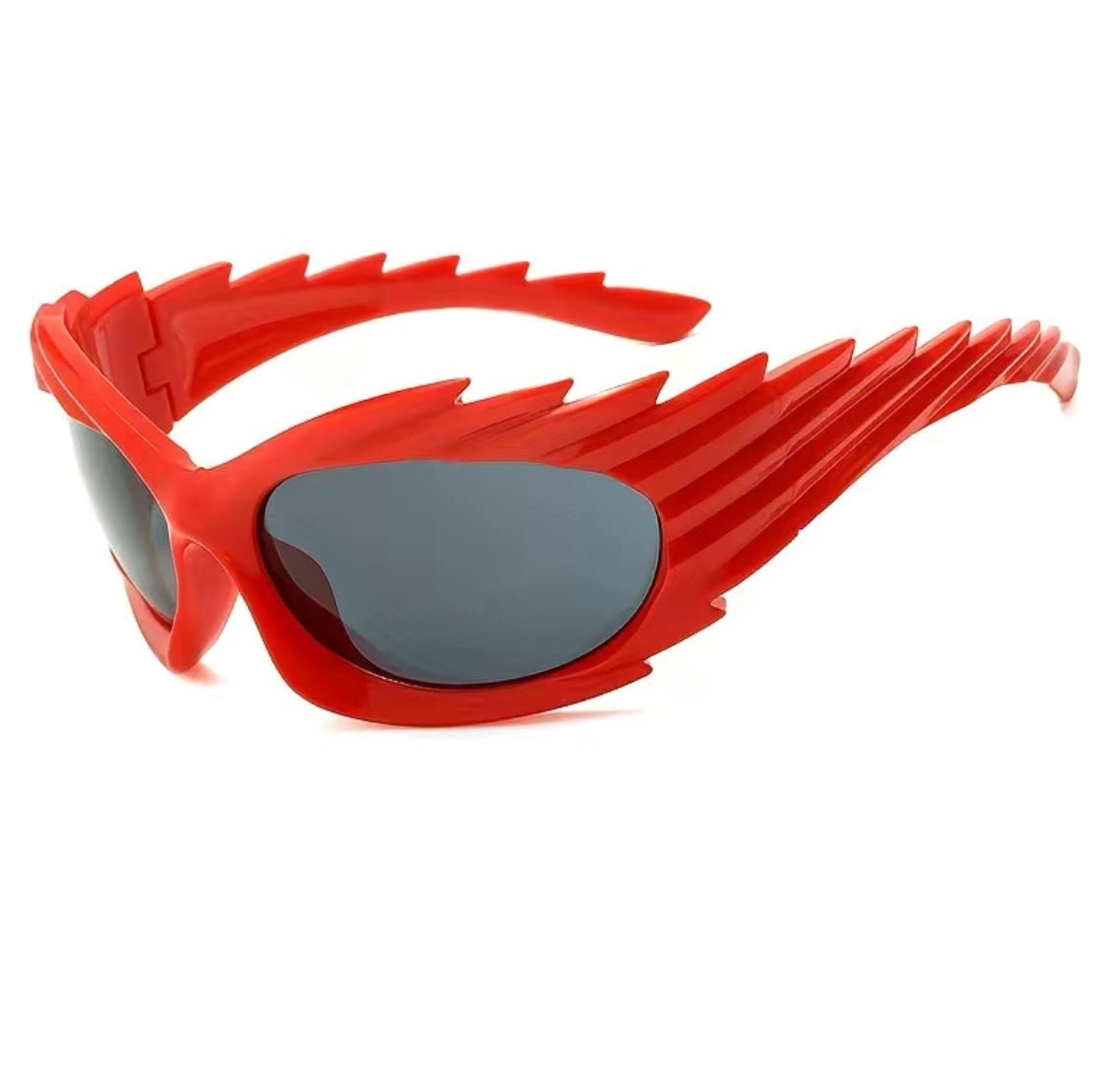 Space Face (red) Sunglasses - Pretty Prissy Pieces sunglasses