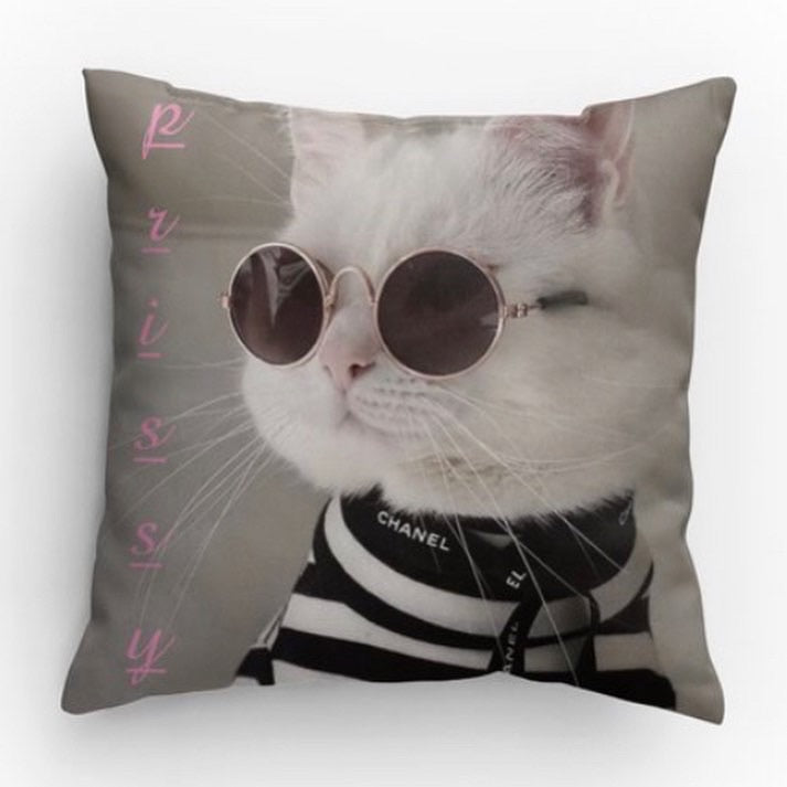 Prissy Kitty Pillow