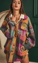 Load image into Gallery viewer, Neon Guts Multi color shirt jacket