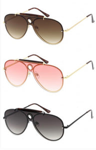 Key unisex Aviator sunglasses